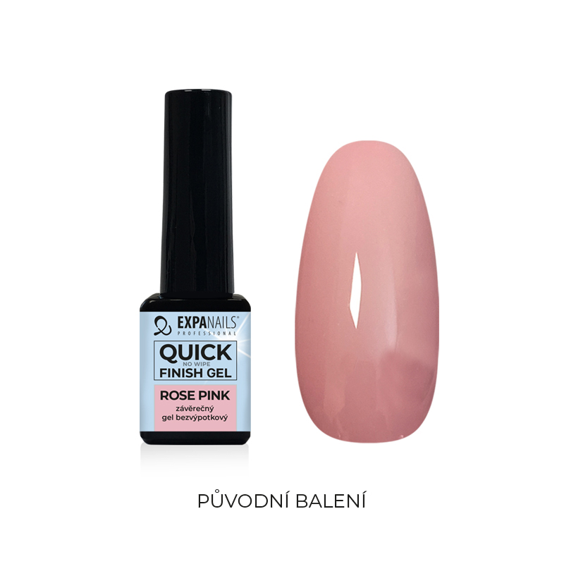 UV/LED gel Top coat color - Rose Pink 5 ml