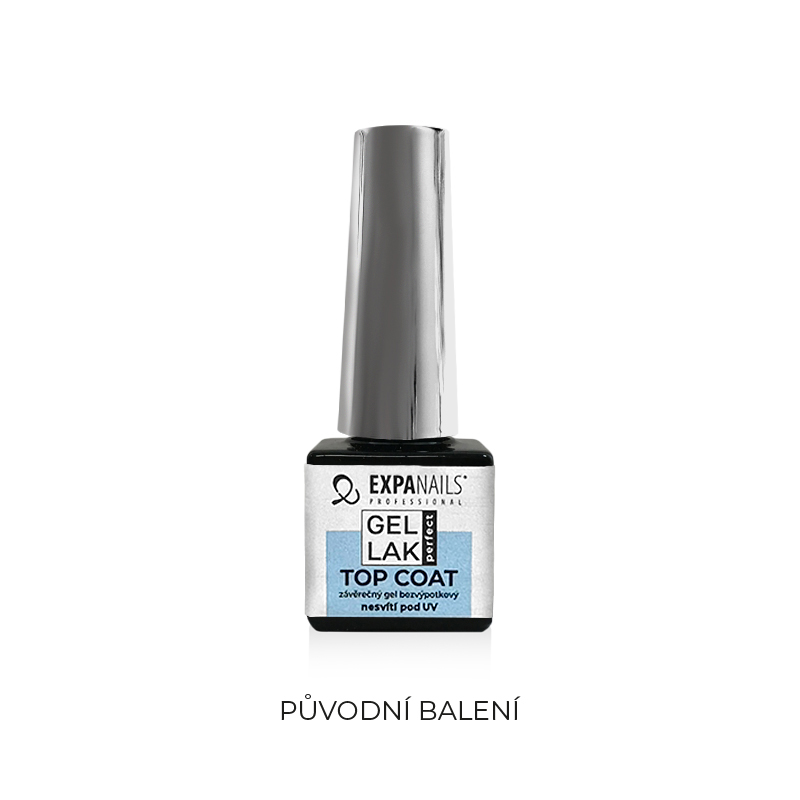 UV/LED gel Top coat Perfect 5 ml - bezvýpotkový