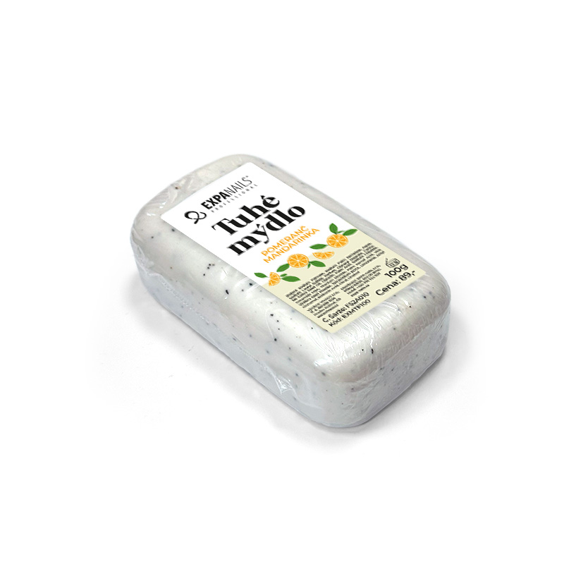 Mýdlo tuhé - Pomeranč, mandarinka 100g