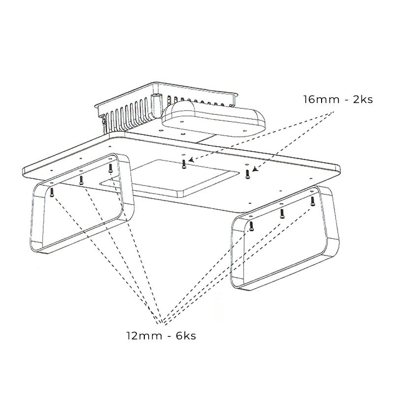 Odsávačka prachu s možností vestavby